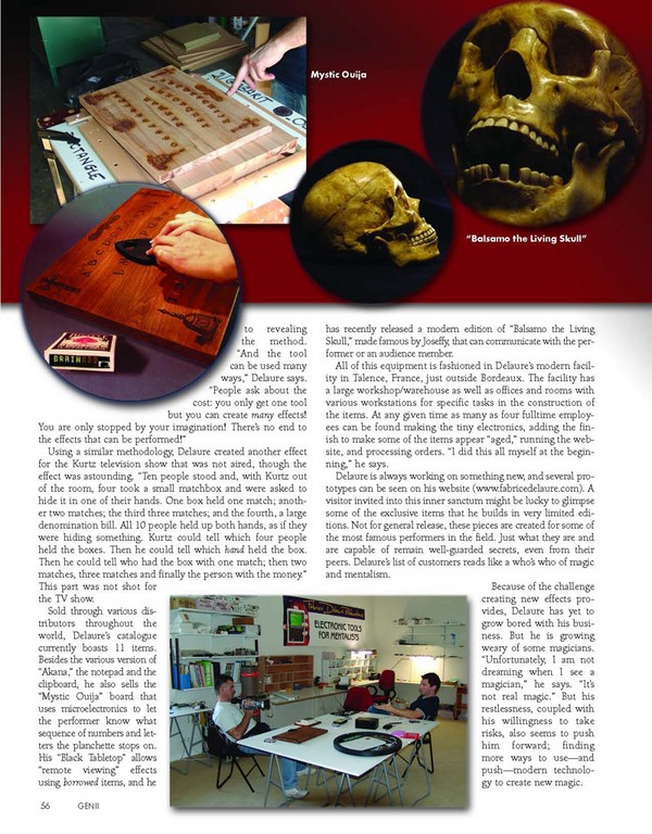 Genii Magazine july 2006